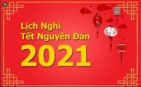 NukeViet.vn thông báo lịch nghỉ tết Nguyên đán năm 2021