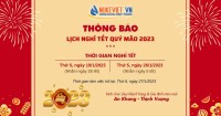 NukeViet thông báo lịch nghỉ tết Nguyên đán năm 2023