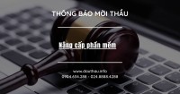Nâng cấp phần mềm