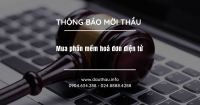 Mua phần mềm hoá đơn điện tử