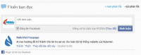 Block facebook comment box