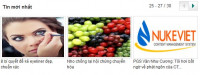 Block groups news slider