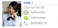 Global contact address