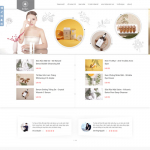 Giao diện website giới thiệu sản phẩm, công ty - BCB 021