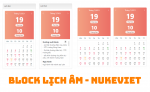 Block Âm Lịch - Lịch Âm Dương Việt Nam