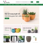 Giao diện website bán hàng - BCB Garden