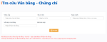 Module import danh sách văn bằng của sinh viên