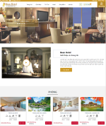 Giao diện website đặt phòng khách sạn