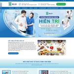 Giao diện phòng khám, trung tâm y tế - BCB Clinic V1