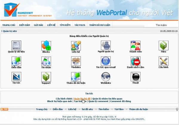 Tổng quan về cấu trúc hệ thống NukeViet 2.0
