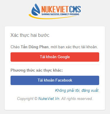 xac thuc 2 buoc