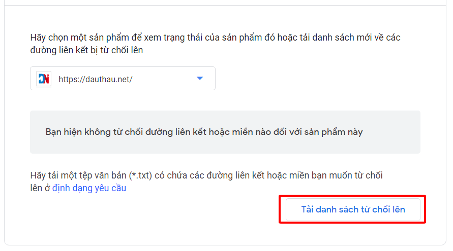 Cách chặn backlink xấu