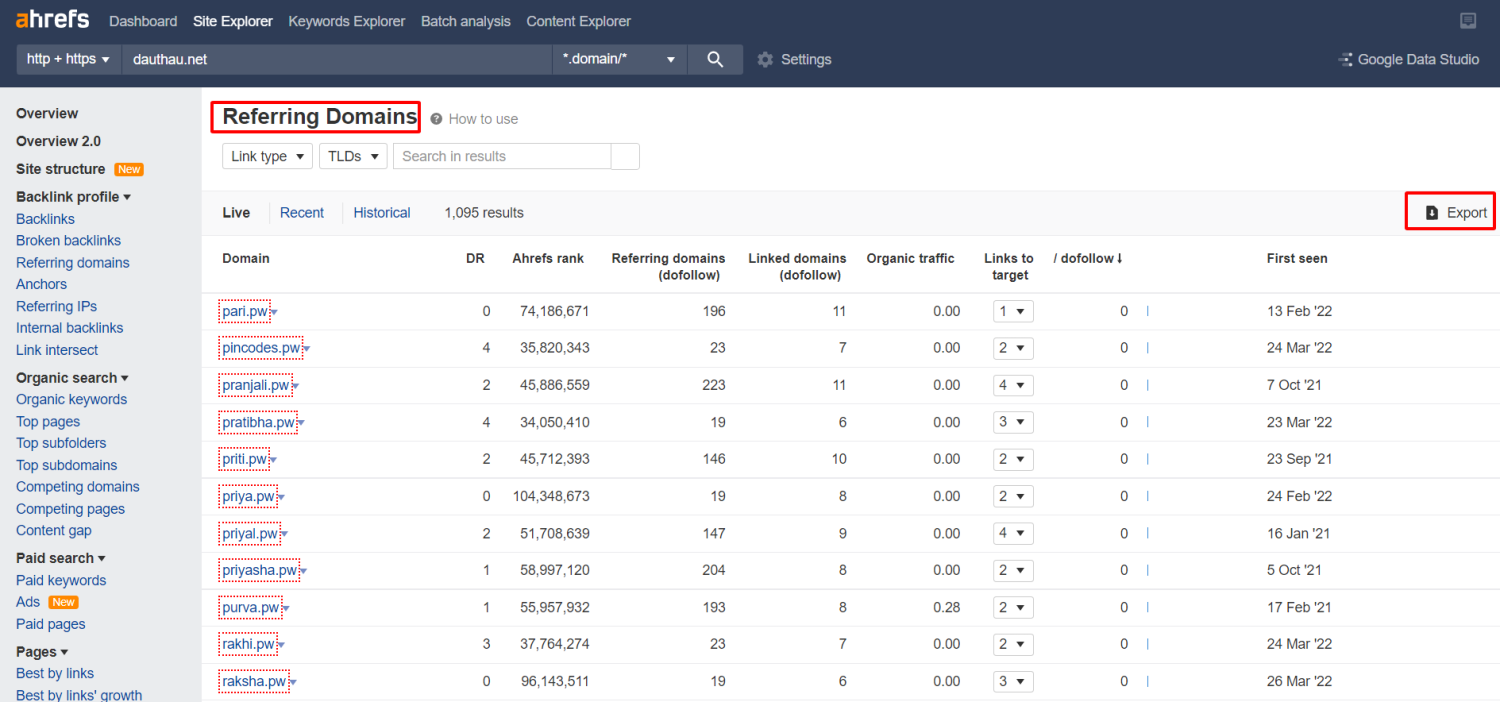 Cách chặn backlink bẩn