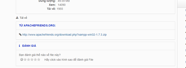 tải xampp trên nukeviet