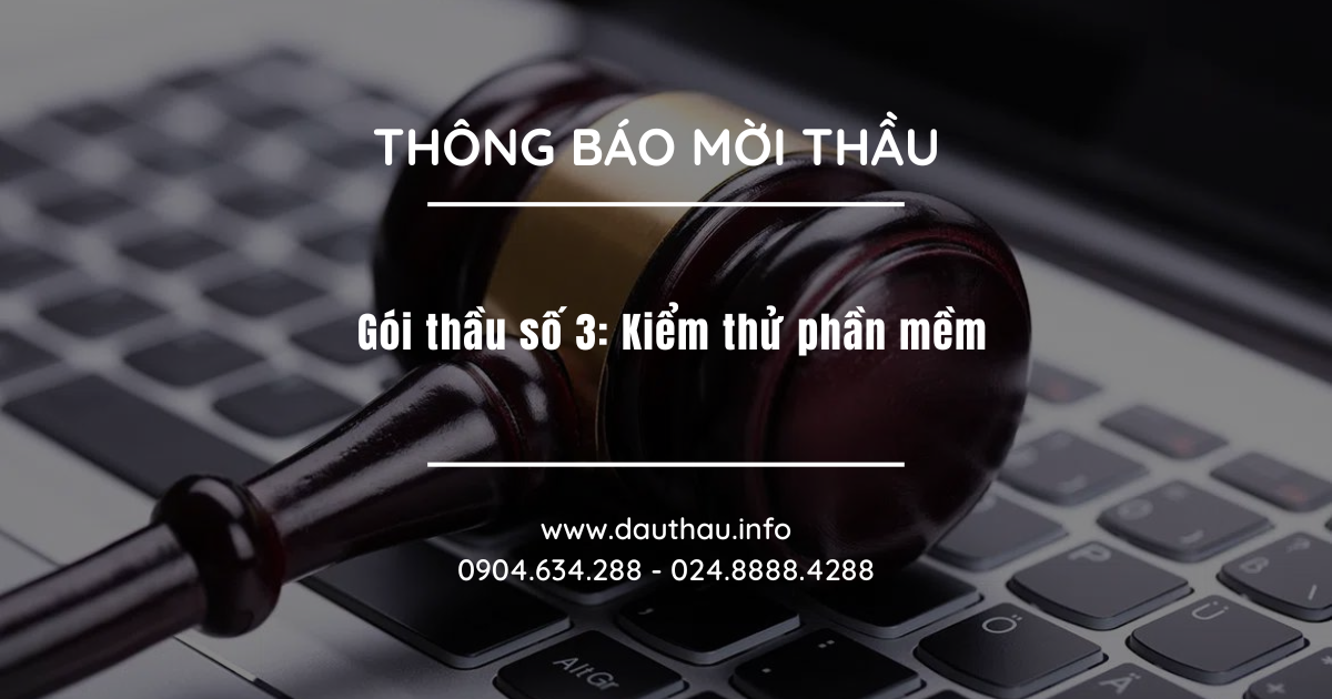 Kiểm thử phần mềm
