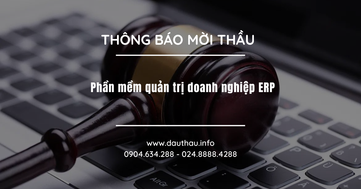 Phần mềm quản trị doanh nghiệp ERP