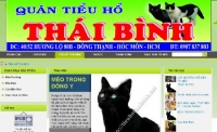 Quán Tiểu Hổ Thái Bình, Cao Mèo Đen, Chuyên Phục Vụ Các Món Nhậu Thịt Mèo