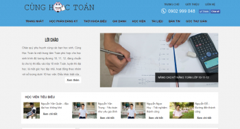Cùng Học Toán, Luyện thi đại học môn Toán, Luyện thi THPT Quốc Gia, Ôn tuyển sinh lớp 10 Môn Toán