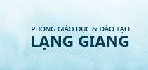 Phòng giáo dục Lạng Giang